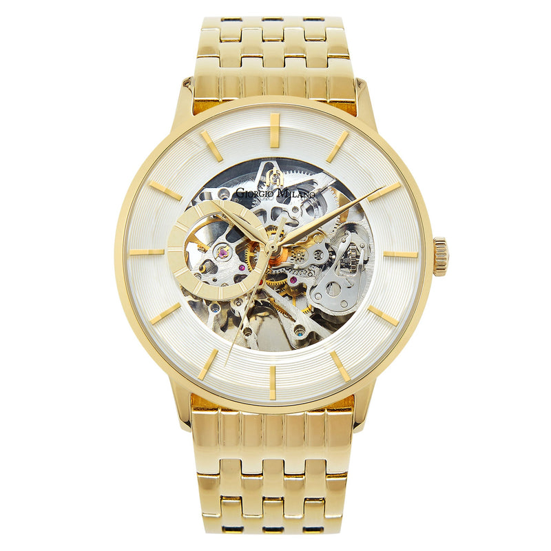 Giorgio Milano Gold Steel Automatic Men's Watch - 223SG2