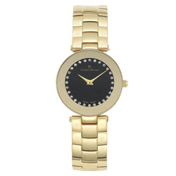 Giorgio Milano Slim Stainless Steel Black Dial Women's Watch - 732SG03