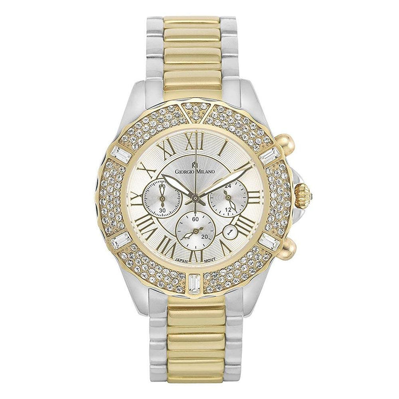 Giorgio Milano Two-Tone Steel Chronograph Women's Watch - 738STG02