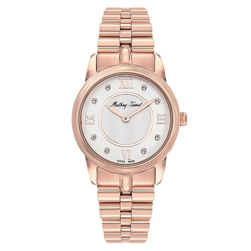 Mathey-Tissot Artemis Stainless Steel White Dial Swiss Made Women's Watch - D1086PI