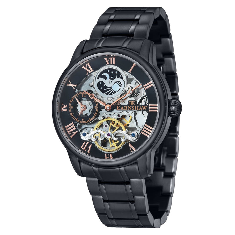 Earnshaw Longitude Automatic Stainless Steel Mens Watch - ES-8006-55