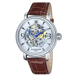 Earnshaw LONGCASE Automatic Leather Mens Watch - ES-8011-01