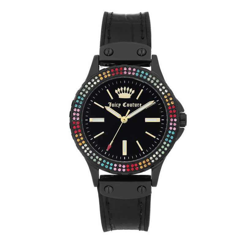 Juicy Couture Multi-colour Swarovski Crystals Ladies Watch - JC1009MTBK