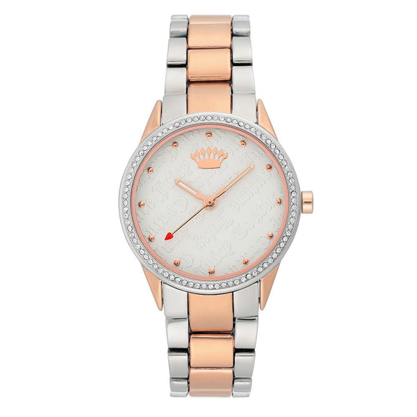 Juicy Couture Two-Tone with Swarovski Crystals Ladies Watch - JC1175SVRT