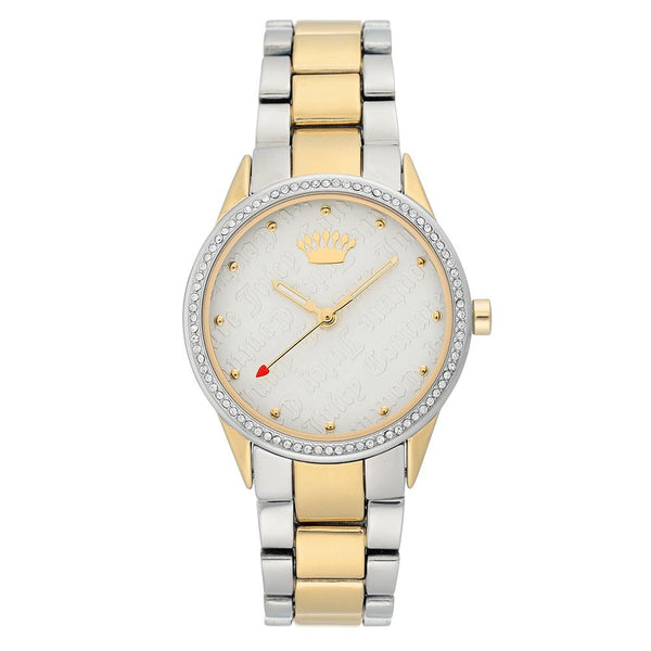 Juicy Couture Two-Tone with Swarovski Crystals Ladies Watch - JC1175SVTT