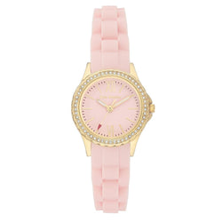 Juicy Couture Light Pink Silicone Band Ladies Watch - JC1248GPLP