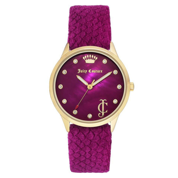 Juicy Couture Pink Velvet Band Women's Watch - JC1060HPHP