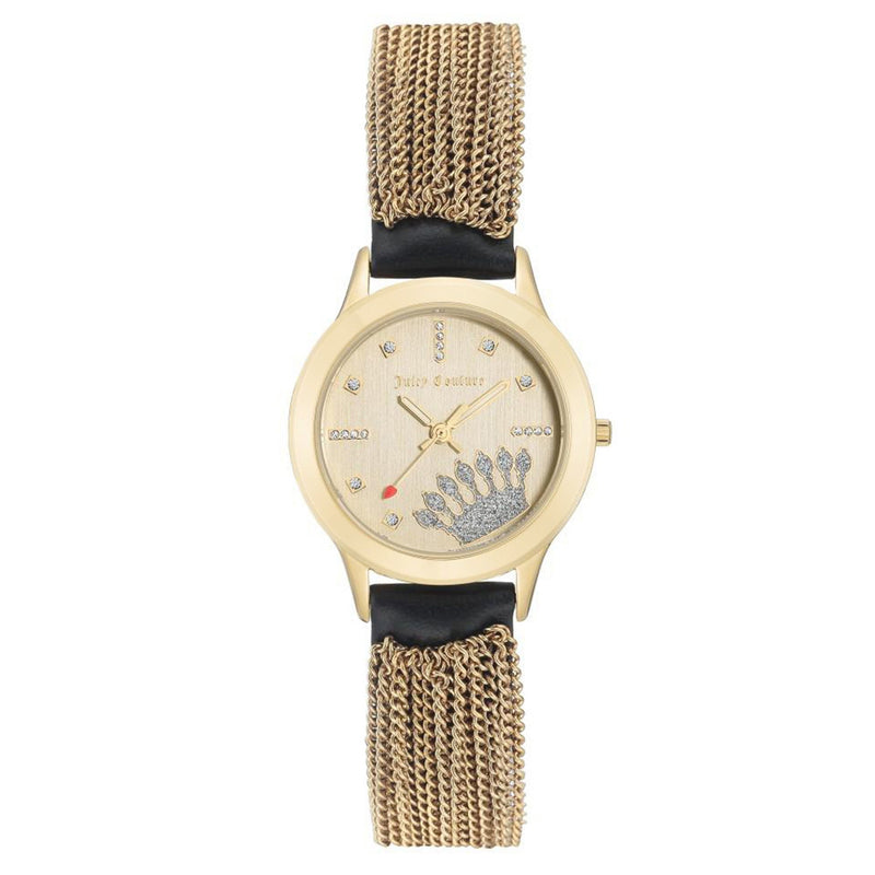 Juicy Couture Gold Tone Tassels Strap Ladies Watch - JC1070CHBK
