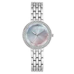 Juicy Couture Silver Band Degrade Blue Dial Women's Watch - JC1209BLSV