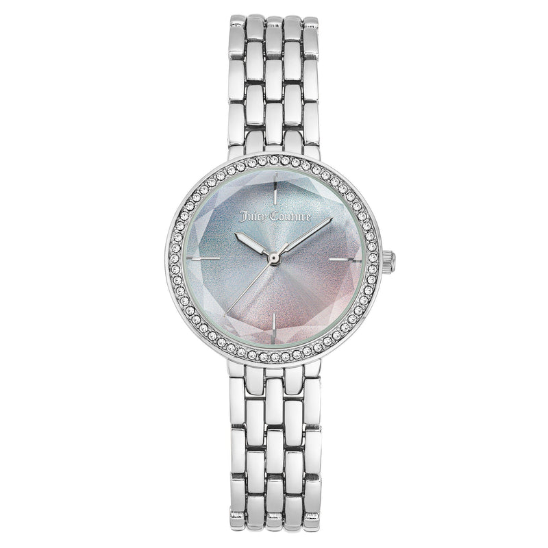 Juicy Couture Silver Band Degrade Blue Dial Women's Watch - JC1209BLSV