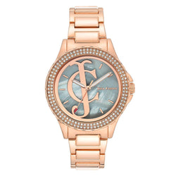 Juicy Couture Rose Gold Steel Ladies Watch - JC1232GMRG