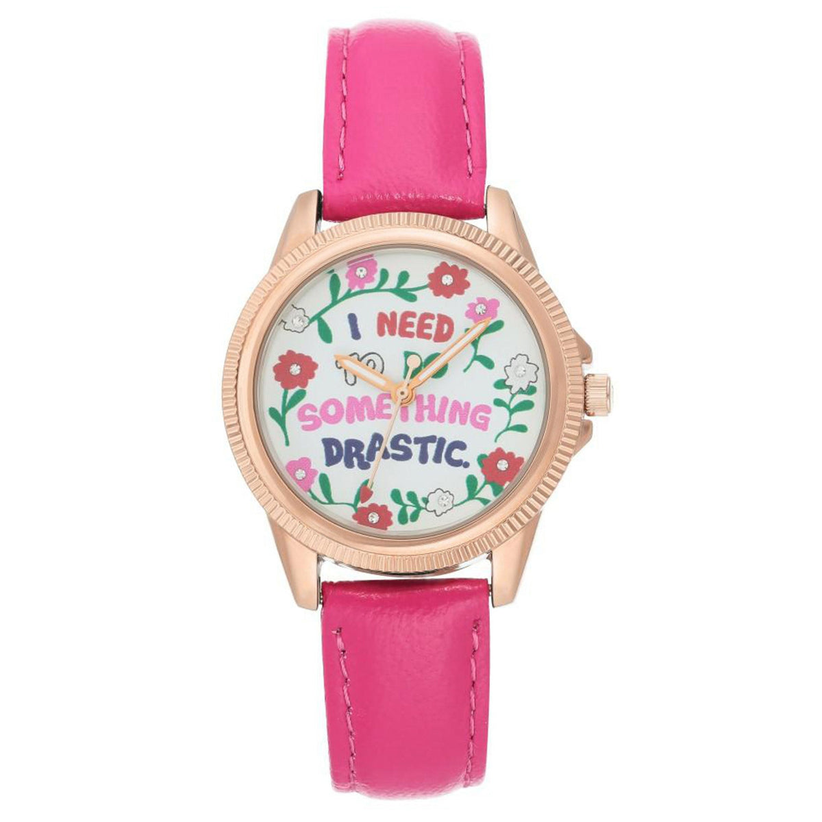Juicy Couture Gold Band Rainbow Glitter Ombre Dial Women