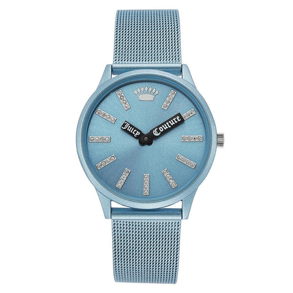 Juicy Couture Light Blue Mesh Women's Watch - JC1289LBLB