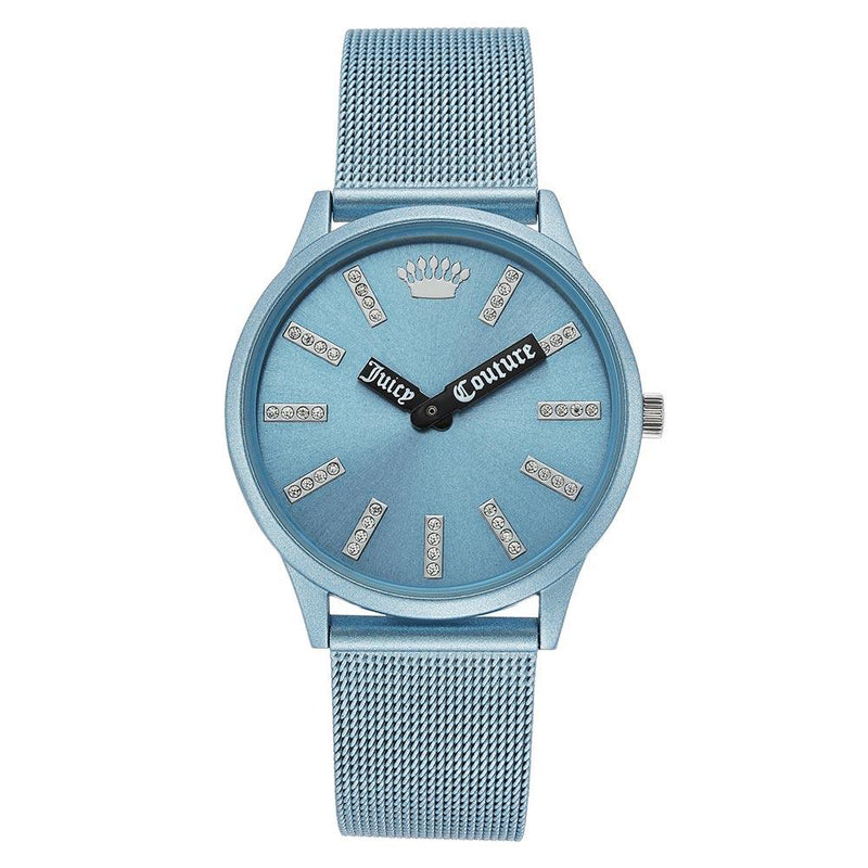 Juicy Couture Light Blue Mesh Women's Watch - JC1289LBLB