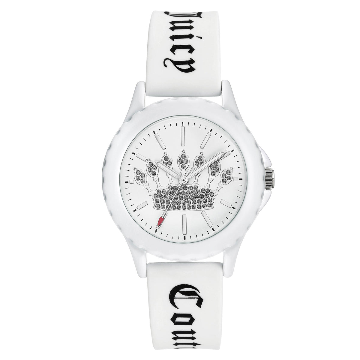 Juicy Couture Gold Band Rainbow Glitter Ombre Dial Women