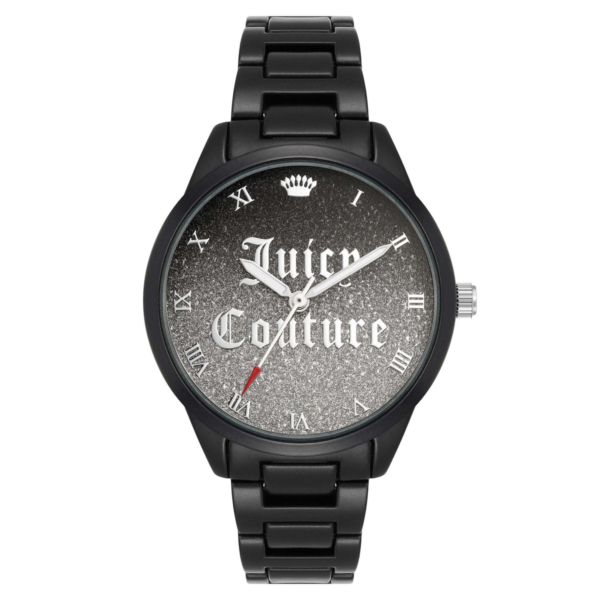 Juicy Couture Black and White Dot Watch Juicy Couture Gold Band Rainbow Glitter Ombre Dial Women main image 4