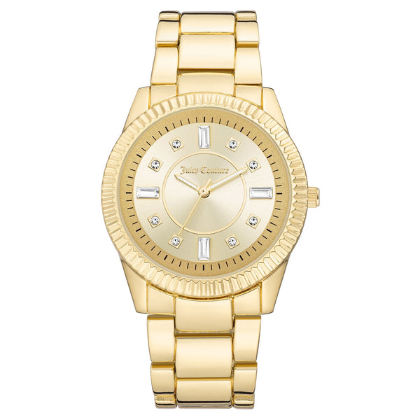 Juicy Couture Gold Steel Ladies Watch - JC1052WTGB – GDL  display picture 3