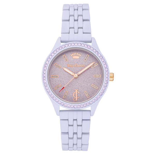 Juicy Couture Crystal Purple Ladies Watc New Juicy Couture Black Label Swarovski Crystal Quartz  main image 4