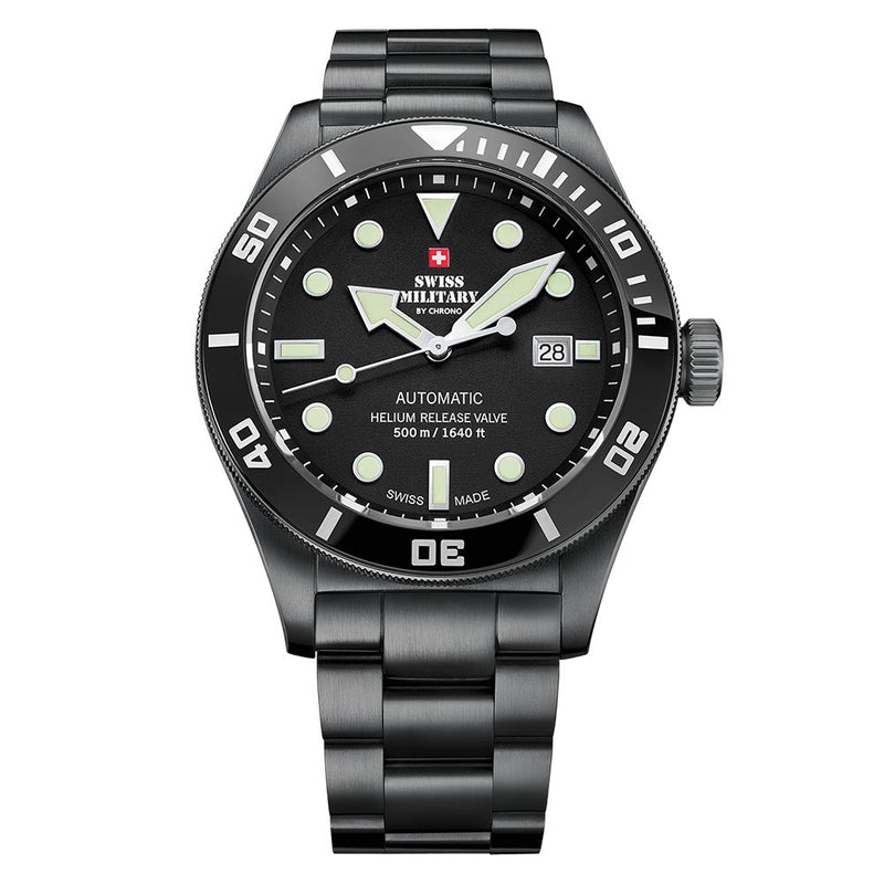 Swiss Military Diver Special Edition Men s Automatic Watch SMA34075. GDL Accessories
