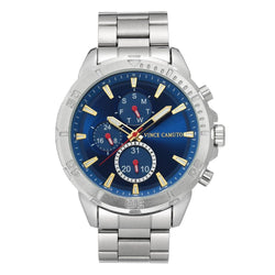 Vince Camuto Blue Dial Men's  Watch - VC1140BLSV