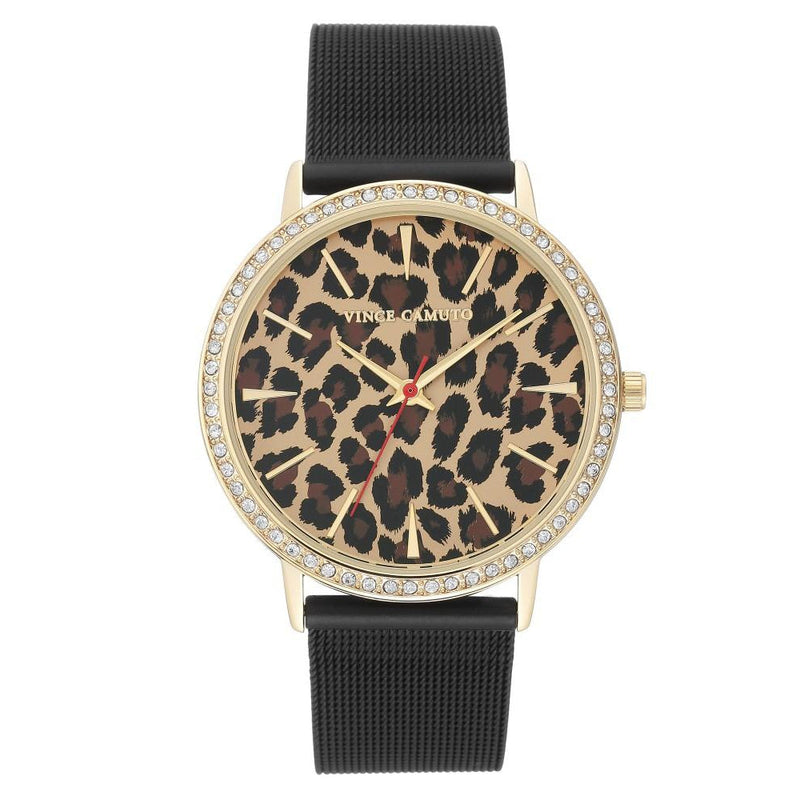 Vince Camuto Black Mesh Ladies  Watch - VC5381LEBK