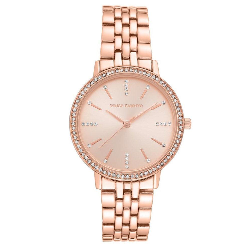 Vince Camuto Rose Gold Steel Ladies Watch - VC5386RGRG – GDL  display picture 3