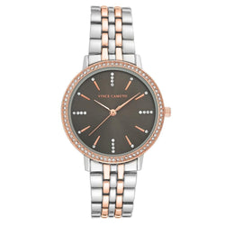 Vince Camuto Two-Tone Steel Ladies  Watch - VC5387GYRT
