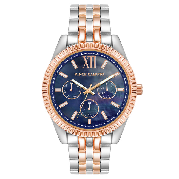 Vince Camuto Two-Tone Steel White MOP Dial Women display picture 3