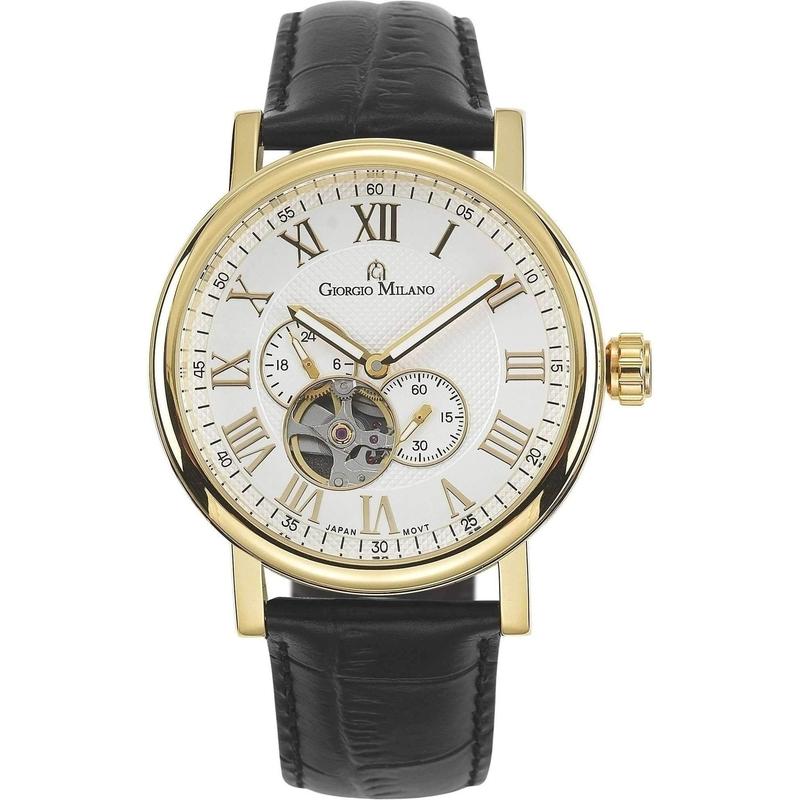 Giorgio Milano Automatic Leather Men's Watch - 933SG022