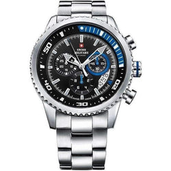 Swiss Military Chronograph Stainless Steel Mens Watch SM34042.04 GDL Accessories