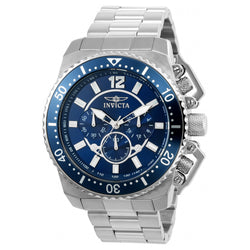 Invicta Pro Diver Stainless Steel Blue Dial Men's Watch - 21953