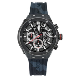 Giorgio Milano Stainless Steel Black Camou Men's Watch - 240SBK327