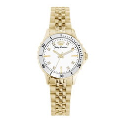 Juicy Couture Gold Steel Ladies Watch - JC1136SVGB