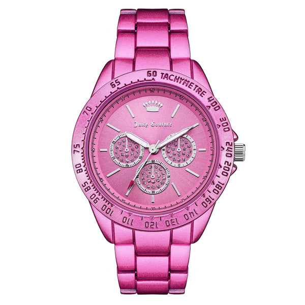 Juicy Couture Hot Pink Band Women's Watch - JC1245HPHP