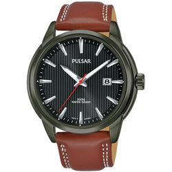 Pulsar Sports Leather Men's Watch -  PS9587X
