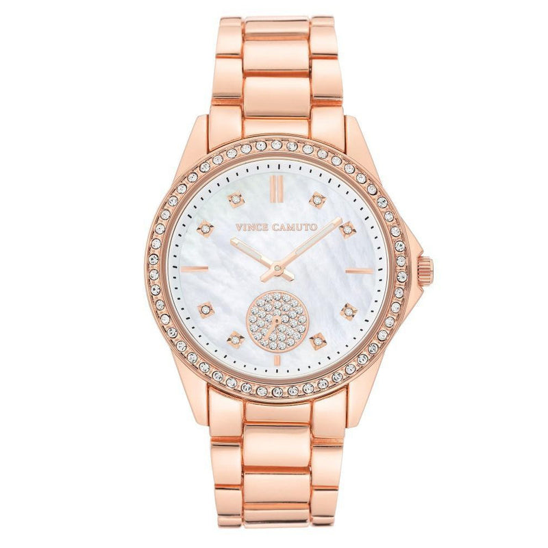 Vince Camuto Rose Gold Steel Ladies  Watch - VC5384MPRG