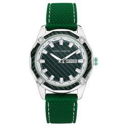 Vince Camuto Green Silicone Green Dial Men's Watch - VC8038SVGNGN