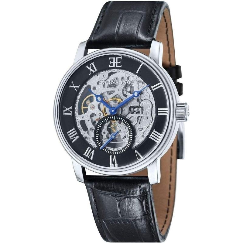 Earnshaw Westminster Automatic Leather Mens Watch - ES-8041-01